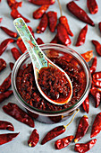 Sambal Tumis Belachan – fiery chilli sauce (Singapore)
