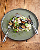 Mussels with tagliatelle