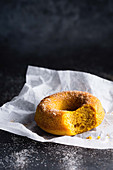 Baked pumpkin doughnut