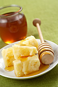 Castelmagno (cheese) with honey
