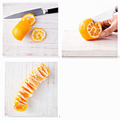 How to peel a mandarin