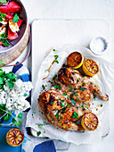 Lemon andhHerb barbecued Chicken