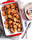 Crispy roast potatoes