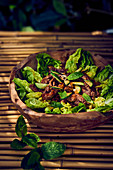 Beef and mint salad