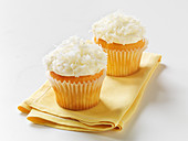 Lemon and coconut cupcakes