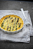 Oven Baked Omelette with Asparagus