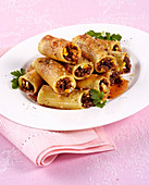 Stuffed schiaffettoni pasta