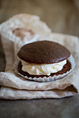 Whoopie Pie on a cloth