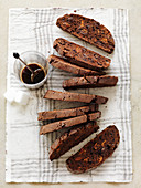 Chocolate and Fig Biscotti