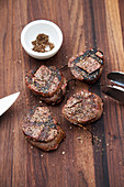 Grilled beef fillet with Szechuan pepper