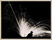Phosphorus night bombing during the First World War