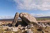 Sweyne's Howes Neolithic burial chamber, Gower, Wales, UK