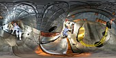 Wendelstein 7-X nuclear fusion reactor research