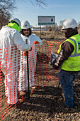 Lead contamination removal, Detroit, USA