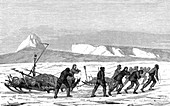 John Ross in the Arctic, 19th Century illustration