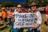 Earth Day protest, California, USA
