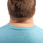 Overweight man's neck
