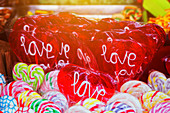 Heart shaped lollipops