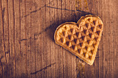 Heart shaped waffle