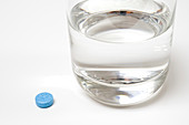 Medication and glass of water