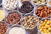 Beans, pulses and grains