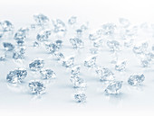 Polished diamonds, illustration