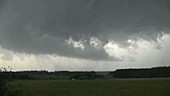 Tornado over rural landscape, Canada
