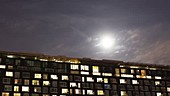 Office block and sky