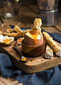 Soft boiled dippy egg and soldiers