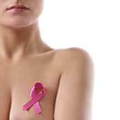 Breast cancer awareness, conceptual image