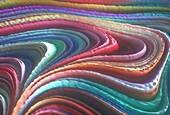 Abstract multicoloured lines, illustration