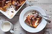 Bread And Butter Pudding mit Panettone