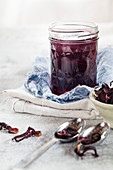 Hibiscus flower syrup