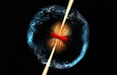 GRB 140903A gamma-ray burst, illustration