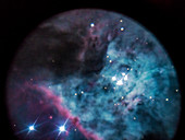 Orion nebula, optical image