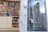 Pharmacy robotic medicine cabinet
