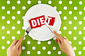 Diet, conceptual image