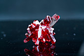 Red crystals