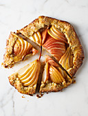 Galette with pears