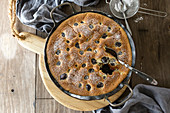French casserole with cherries