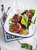 Wholemeal, Bacon and Herb Chicken Patties