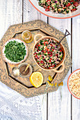 Lebanese tabbouleh salad
