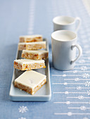 Apricot and coconut slice
