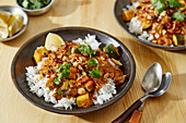 Spicy Peanut Stew With Ginger and Tomato