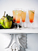 Aperol-Grapefruit-Cocktails