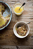 Mallow pudding with pears and ginger (South Africa)