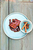 Bavaria meets Asia - Asian marinated pork ribs
