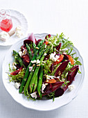 Beetroot, Asparagus and Orange Salad