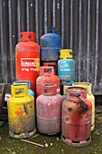Propane canisters