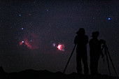 Photographing Orion and its nebulae